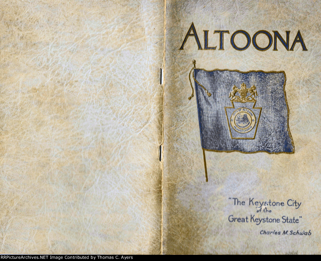 "Altoona" Booklet, Covers, 1924